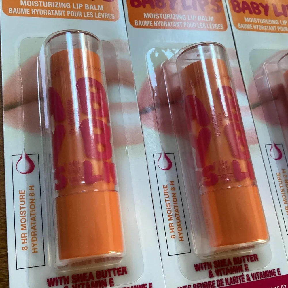 Maybelline Baby Lips moisturizing lip balm bundle NEW